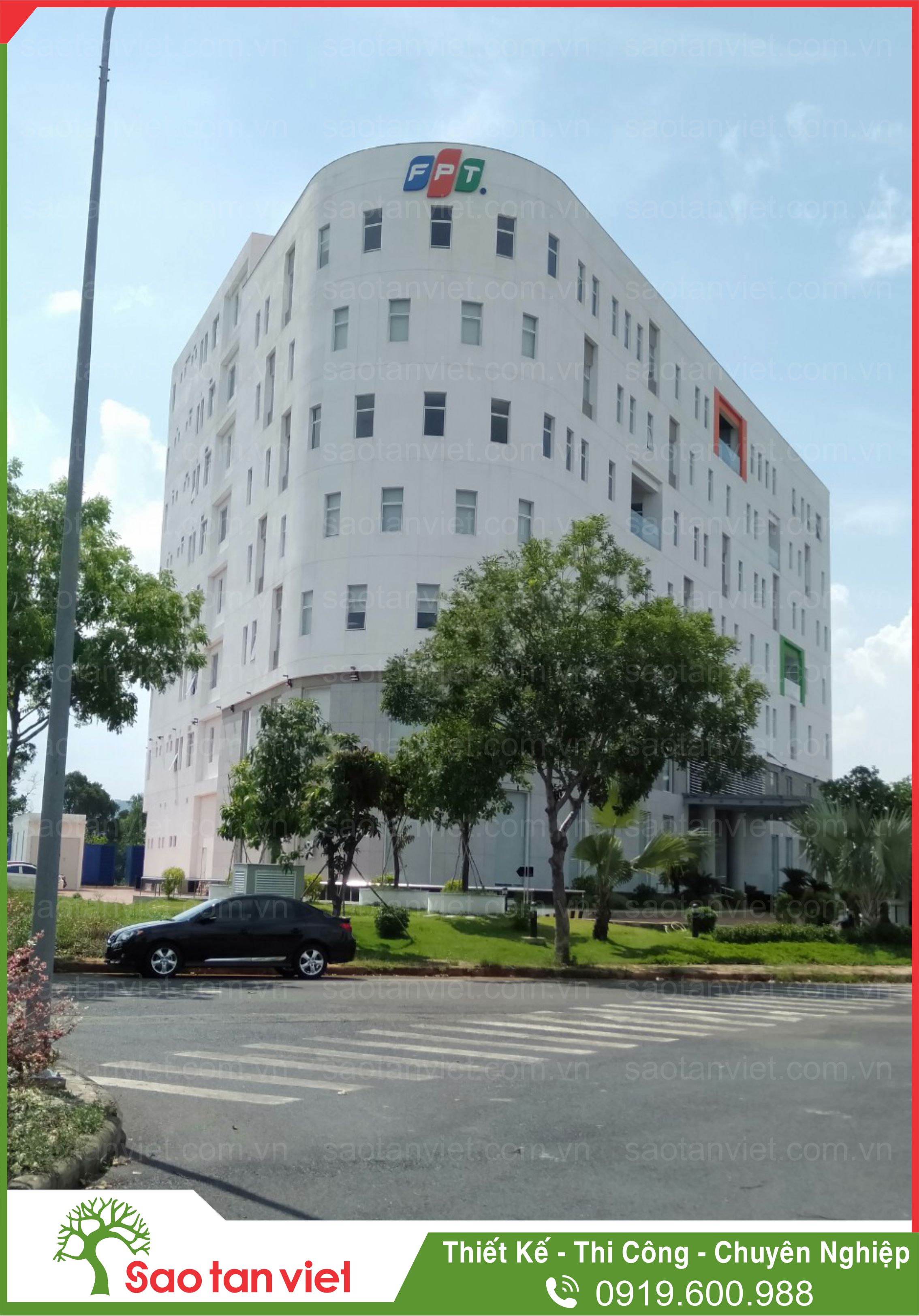 bảng hiệu quảng cáo FPT Tan Thuan
