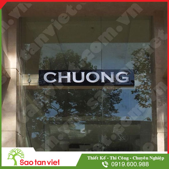 hộp đèn mica chuong