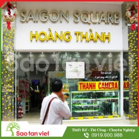 Chữ Inox Làm Hộp Nổi - Đèn Led Phát Sáng