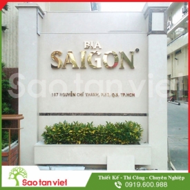 Chữ Inox Vàng Làm Hộp Nổi (Bsg)