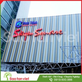 Chữ Tole Sơn Tĩnh Điện - Film 3m - Led Module (Sg Square)