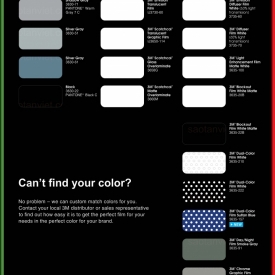 Decal 3M Graphic Film - Series 3630 (5)66