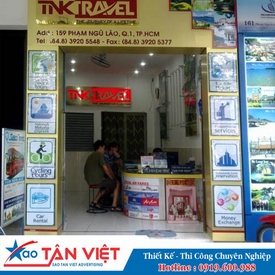 Hộp Đèn Aluminium Chữ Mica (Tnk Travel)