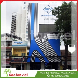Mặt Dựng Alu - Đèn Neonsign (Karaoke Sky)