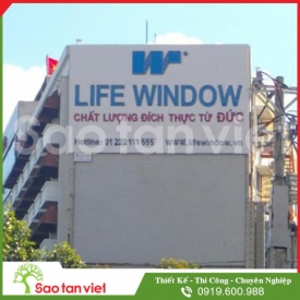 Pano Alu - Chữ Tole - Đèn Neon (Life Window)
