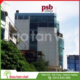 Rooftop Sign Tole - Mặt Logo Dán Decal 3M (Trường Quốc Tế PSB)