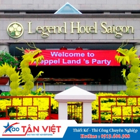 Chữ Inox Vàng Hộp Nổi - Đèn Neon Sign (Legend)