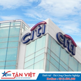 Rooftop Sign Tole - Đèn Neon Sign (City Bank)