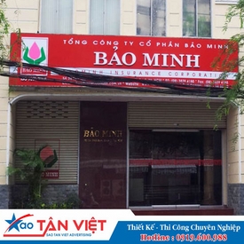 Hộp Đèn Biển Hiệu Hiflex Chữ Mica (Bảo Minh)