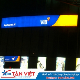Hộp Đèn Toàn Phần Vib Bank ( Film 3m Usa )