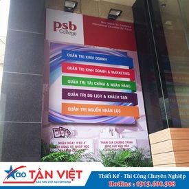 Biển Hiflex Quảng Cáo Ngoài Trời (Trường Psb)