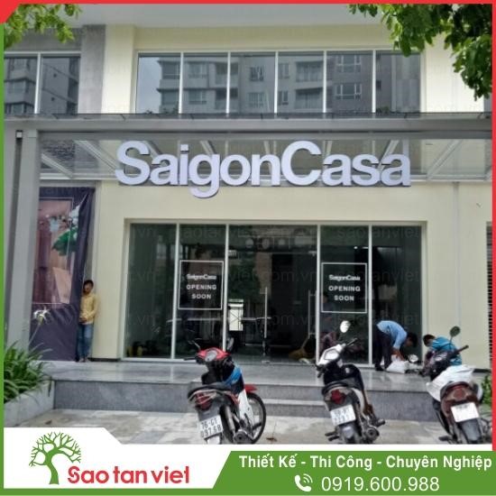 chu inox trang bong