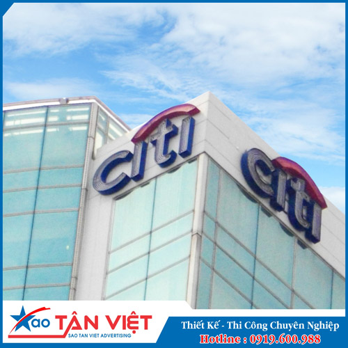 Rooftop Sign Tole - Đèn Neon Sign (City Bank)