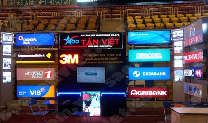 Sản Phẩm Sử Dụng Decal 3M của Sao Tân Việt
