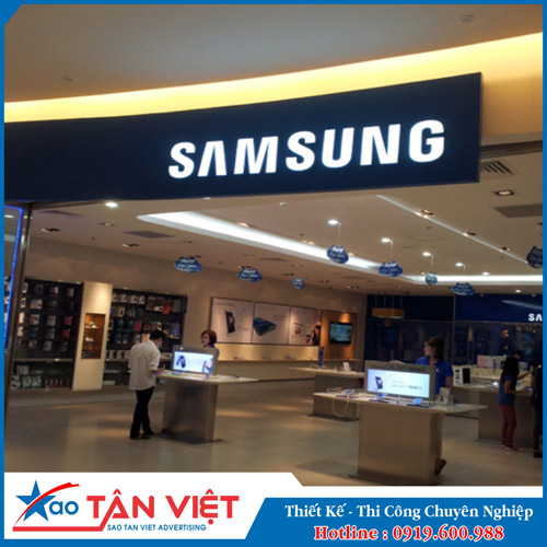 Hộp đèn Aluminium chữ lọng (Samsung)